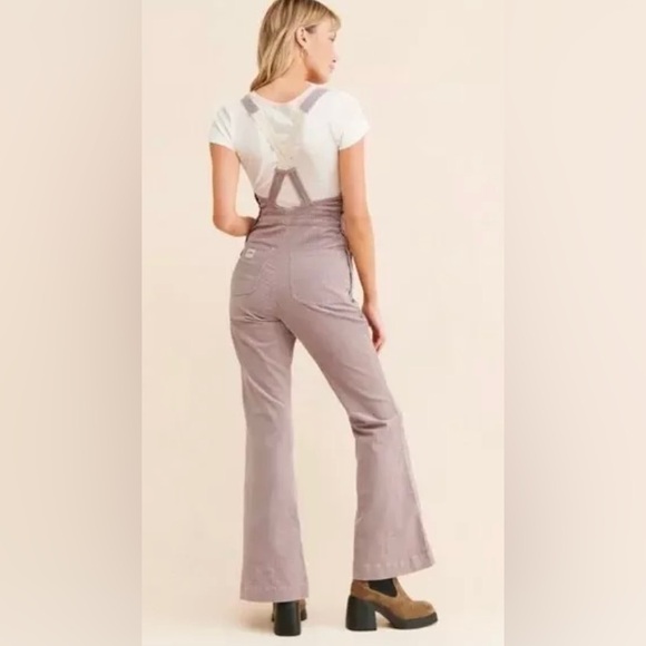 Lee Workwear “Purple Storm” Flare Corduroy Overall. NWT. - Picture 3 of 3